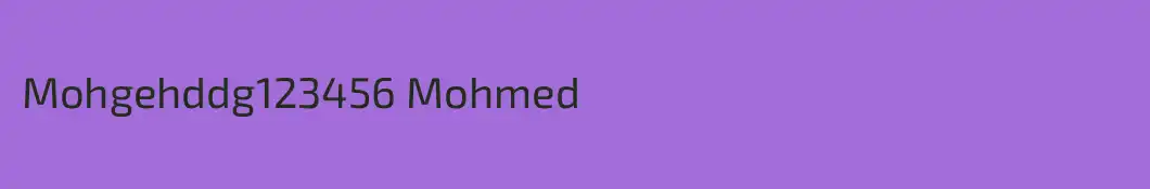 Mohgehddg123456 Mohmed